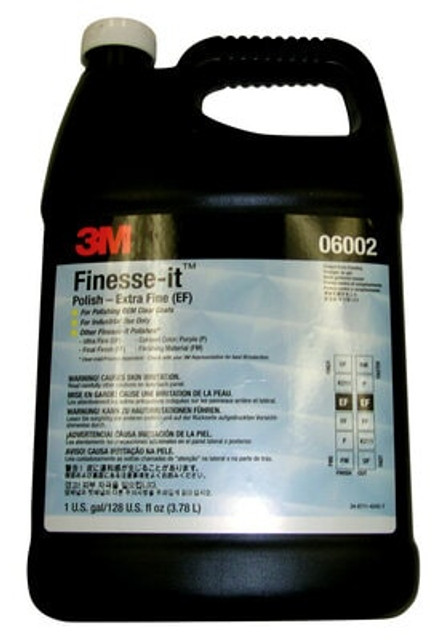 3M Finesse-it Polish 06002, Extra Fine, Gallon, 4 per case