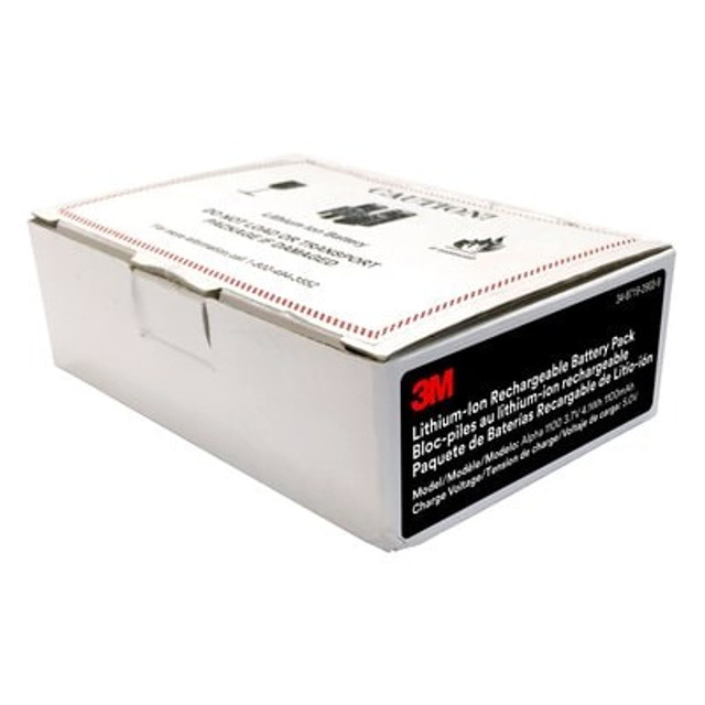 3M Rechargeable Li-Ion Battery Pack, Alpha1100, 10 eaches/case