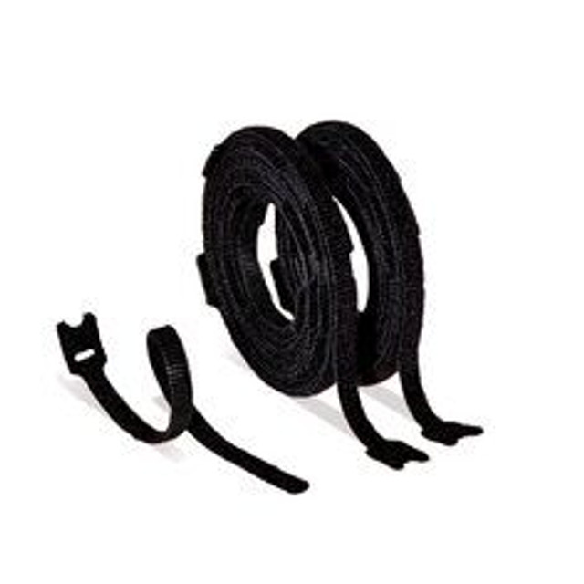 Scotch Bundling Straps RF3760, 30 count, 0.25 in x 8 in (6.3 mm x 20.3cm) Black 38057 Industrial 3M Products & Supplies