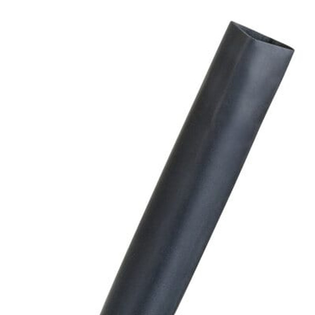 3M Heat Shrink Thin-Wall Tubing FP-301-1/2-Black-100`: 100 ft spool length