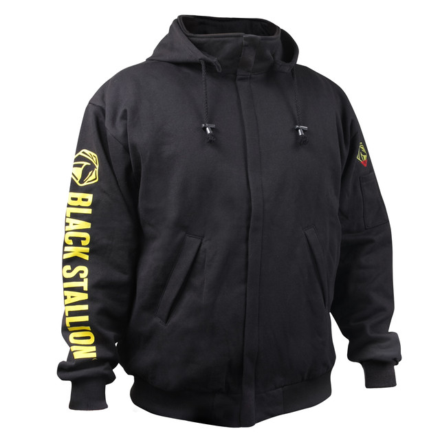 Stallion 12OZ FR Hooded Sweatshirt Black 3XL Black Stallion