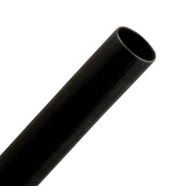 3M Heat Shrink Thin-Wall Tubing, FP-301, black, 1/4 in