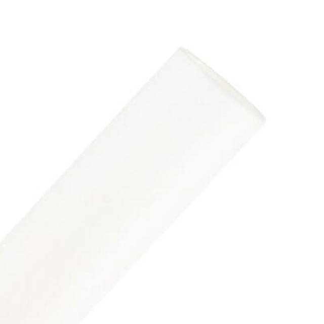 3M Heat Shrink Thin-Wall Flexible Polyolefin Tubing FP-301, White, 3/16 in x 48 in