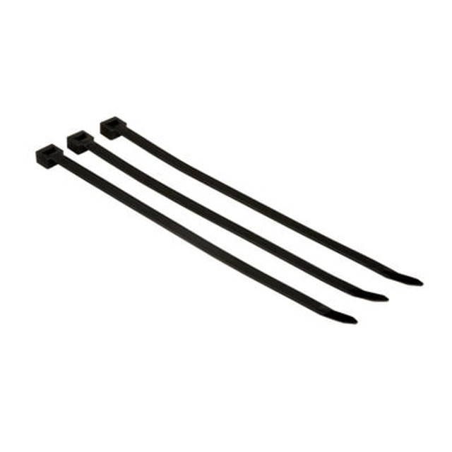 3M Cable Tie, CT8BK120-L, black, 9 in (22.86 cm)