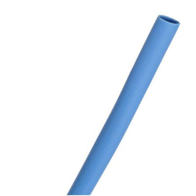 3M Heat Shrink Thin-Wall Tubing FP-301-3/32-Blue-500', 500 ft spool length