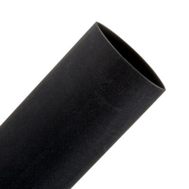 3M Heat Shrink Thin-Wall Tubing, FP-301, black, 3/4 in x 6 in (1.91 cm x 15.24 cm)