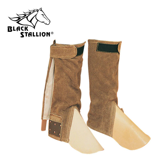 Black Stallion CHROME-TANNED LEATHER STANDARD LEGGING - OAK TAN FLARE