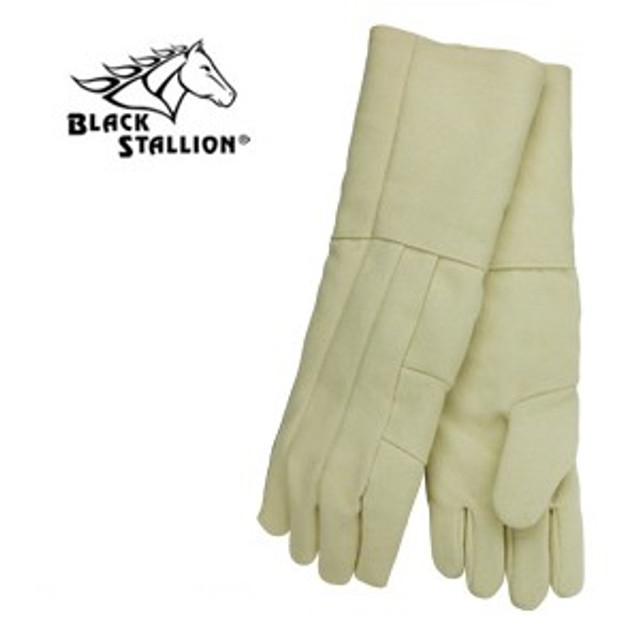 Black Stallion 22 oz KEVLAR, WOOL INSULATED, 23" THERMAL PROTECTIVE GLOVES