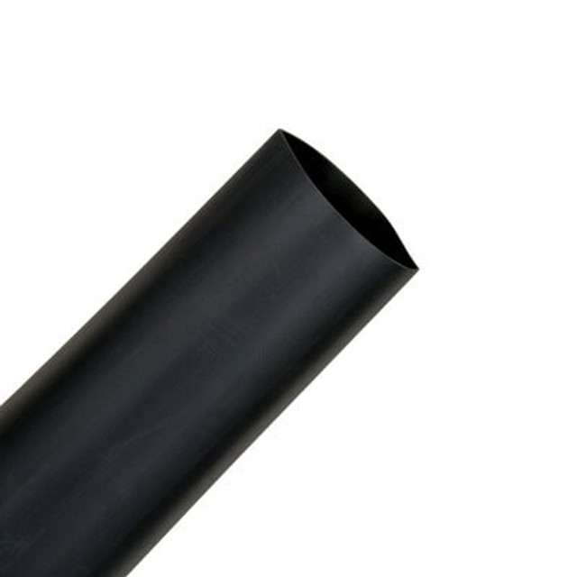 3M Heat Shrink Thin-Wall Tubing FP-301-2-48"-Black-24 Pcs, 48 in Length sticks