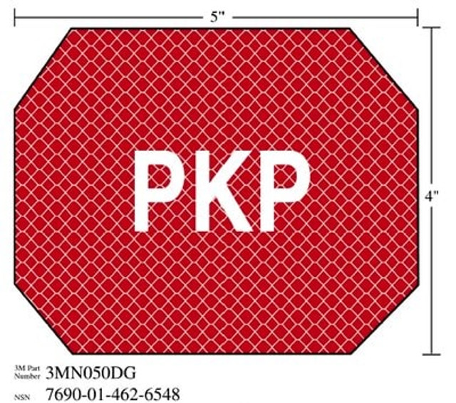 3M Diamond Grade Damage Control Sign PKP