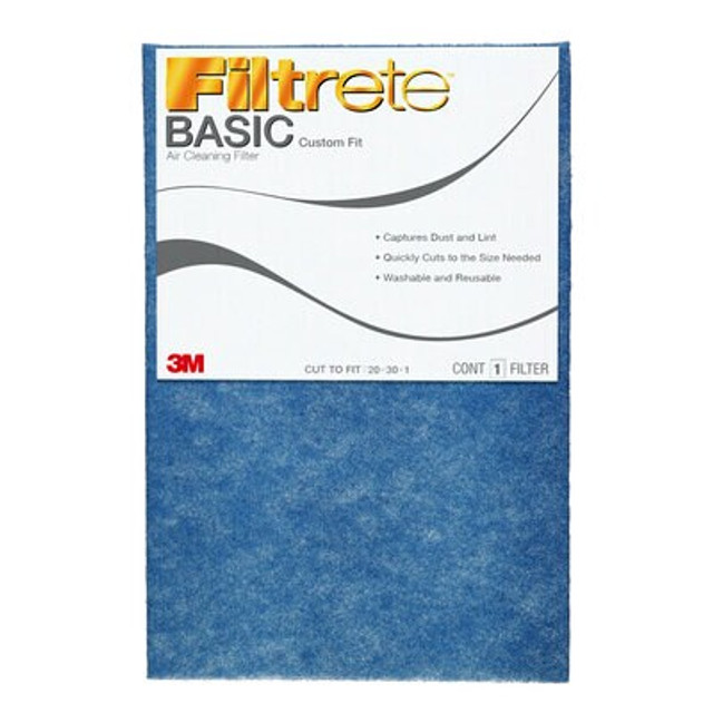 Filtrete Air Cleaning Filter LOWESCTF-12, 20 in x 30 in x 1 in