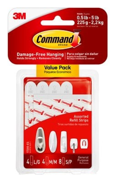 17200-ES Command Assorted Refill Strips