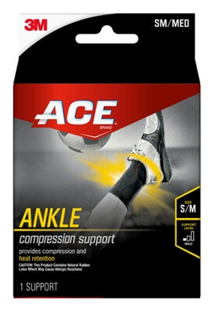 US ACE 901001 Compression Ankle Support S/M