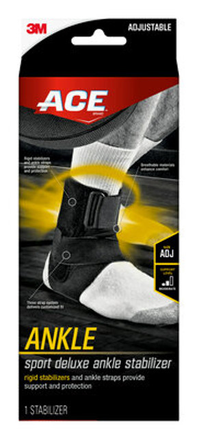 US ACE 901008 Adj Sport Deluxe Ankle Stabilizer
