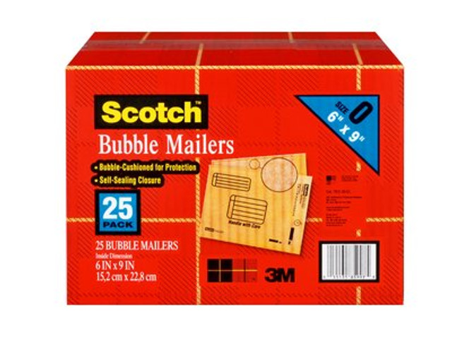 Scotch  Bubble Mailers 7913-25-CL