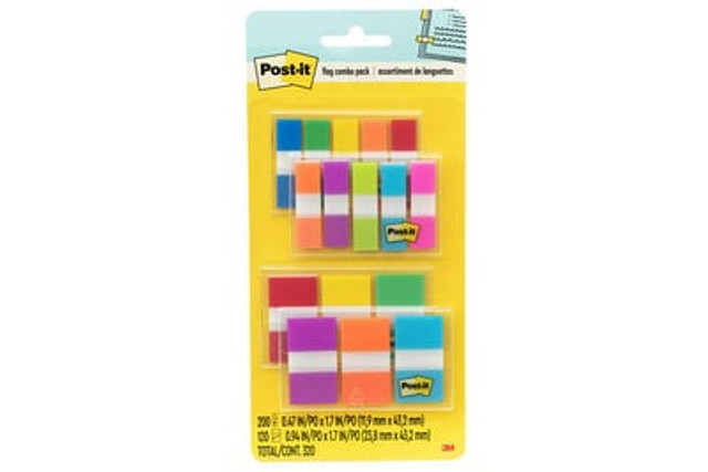 Post-it® Flags and Tabs Value Pack, 683-XL1