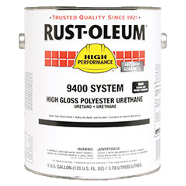 High Performance 9400 System High Gloss Polyester Urethane 9410402 Rust-Oleum | Clear