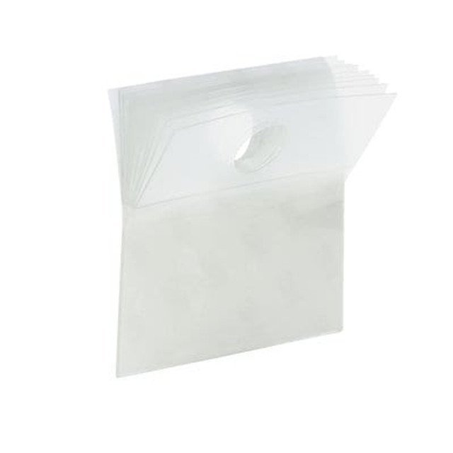 3M Hang Tab 1076 Clear, 2 in x 2 in, 10 hang tabs per pad