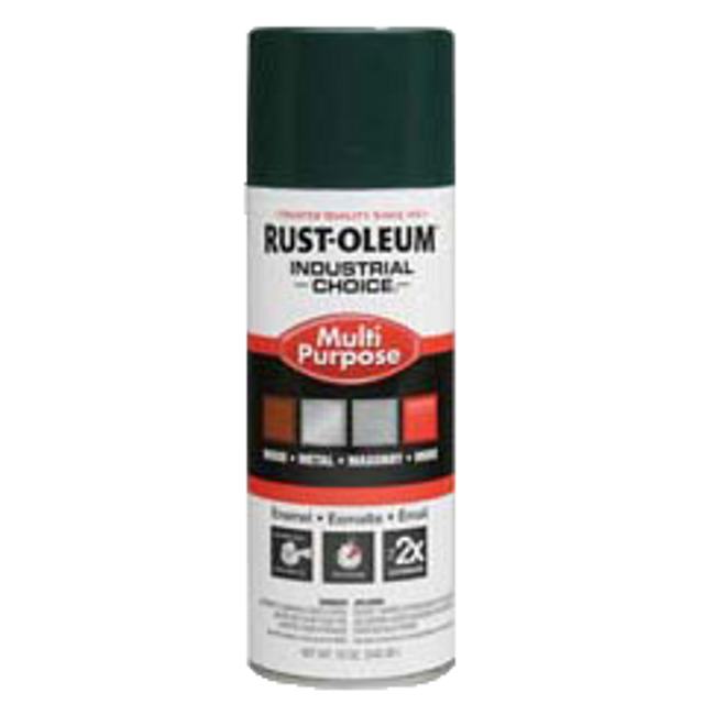 Industrial Choice 1600 System Multi-Purpose Enamel Sprays 1638830 Rust-Oleum | Hunter Green
