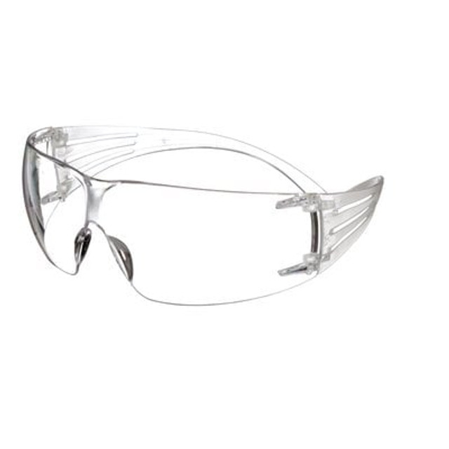 3M SecureFit Protective Eyewear, SF201AF-CA, Clear Lens,