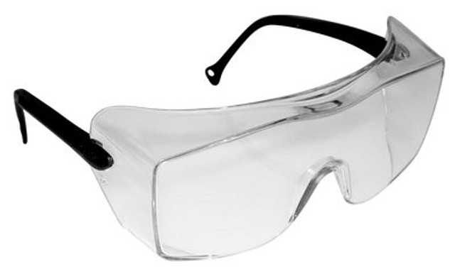 OX Black Temple Clear Lens 12159-00000-20