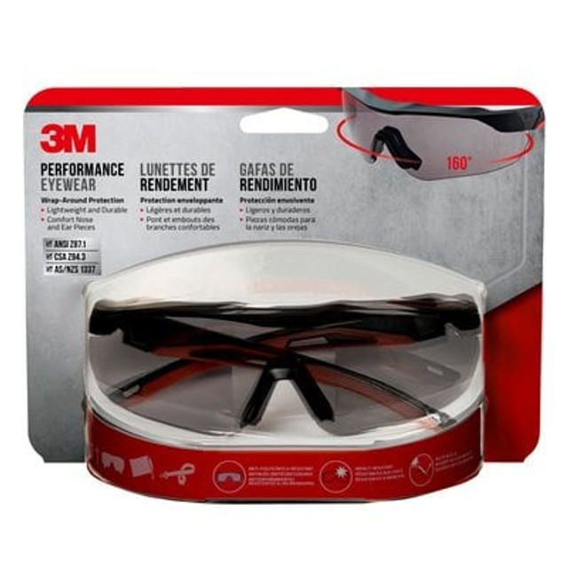 3M Performance Eyewear, 47091H1-DC, gray lens