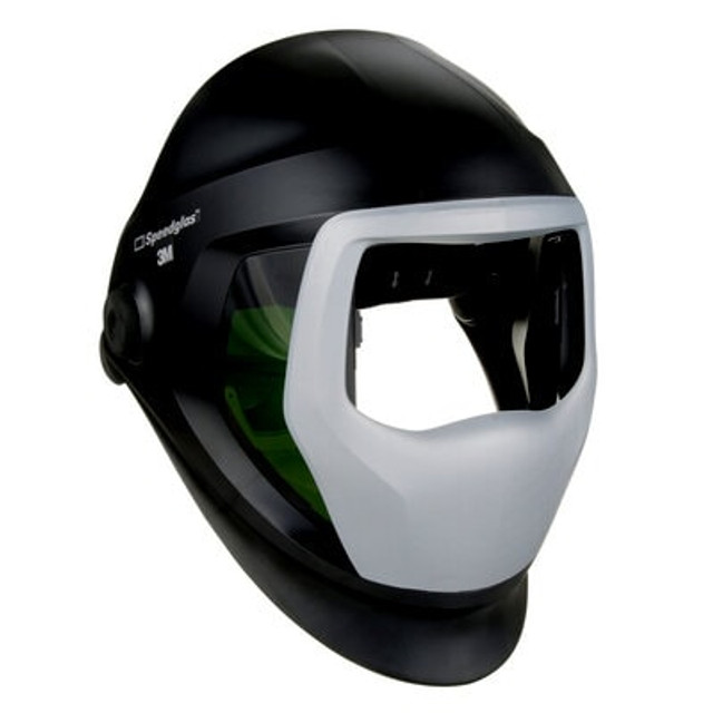 3M Speedglas Welding Helmet 9100, 06-0300-51SW, with side windows, headband and silver front panel