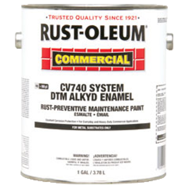 Commercial CV740 System 100 VOC DTM Alkyd Enamel 261956 Rust-Oleum | Silver Gray