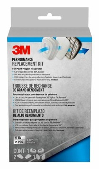 3M Performance Replacement Kit for the Paint Project Respirator