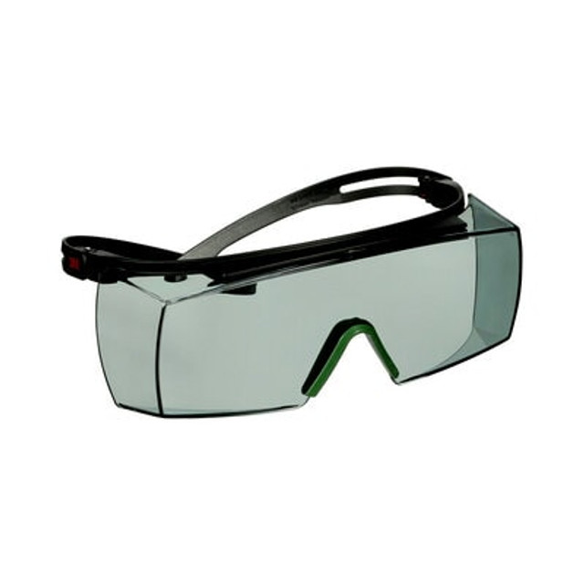 3M SecureFit 3700 Series SF3717AS-BLK, Black Temples, IR 1.7, Gray OTG lens - Version 2-Rightside