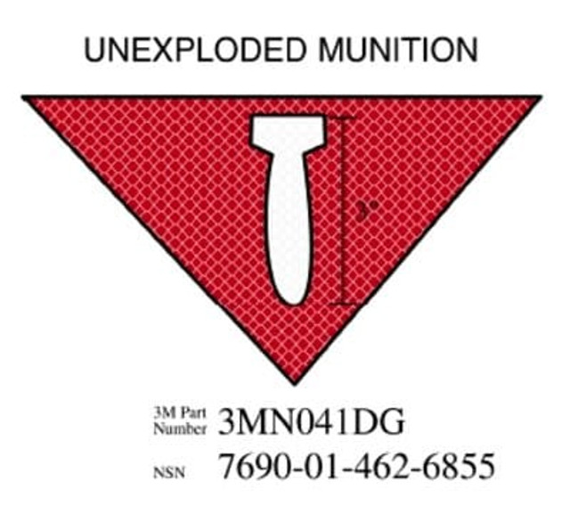 3M Diamond Grade Damage Control Sign UNEXP MUNI