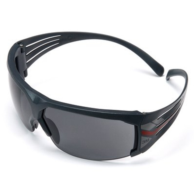 3M SecureFit Protective Eyewear 600 Series, SF602SGAF, Grey Scotchgard Anti-Fog Lens