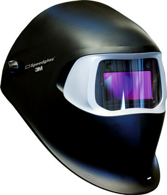 3M Speedglas 100 Welding Helmet 07-0012-31BL/37232(AAD) with ADF 100V-Frontside