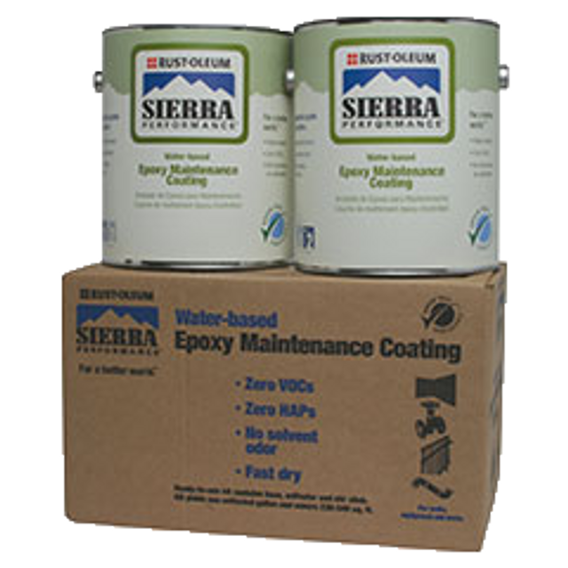 Sierra Performance S60 Water-based Epoxy Maintenance Coating Kit 248287 Rust-Oleum | Red