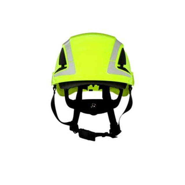 3M SecureFit Safety Helmet, X5014X-ANSI, HVGreen, Reflective