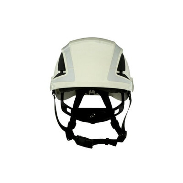 3M SecureFit Safety Helmet X5001VX-ANSI, White, Vented, Reflective, ANSI - Frontside