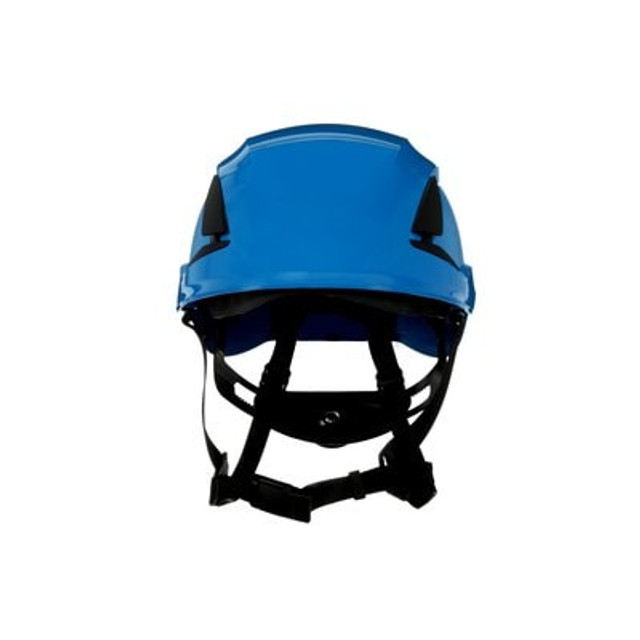 3M SecureFit Safety Helmet X5003-ANSI, Blue, ANSI - Frontside