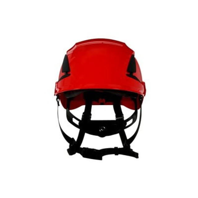 3M SecureFit Safety Helmet X5005-ANSI, Red, ANSI - Frontside