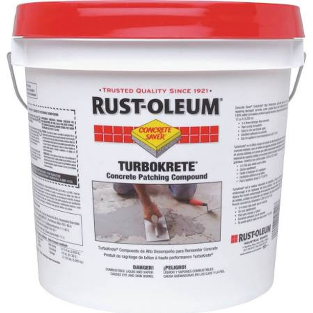 Concrete Saver Turbo Krete Concrete Patching Compound 253479 Rust-Oleum | Light Gray