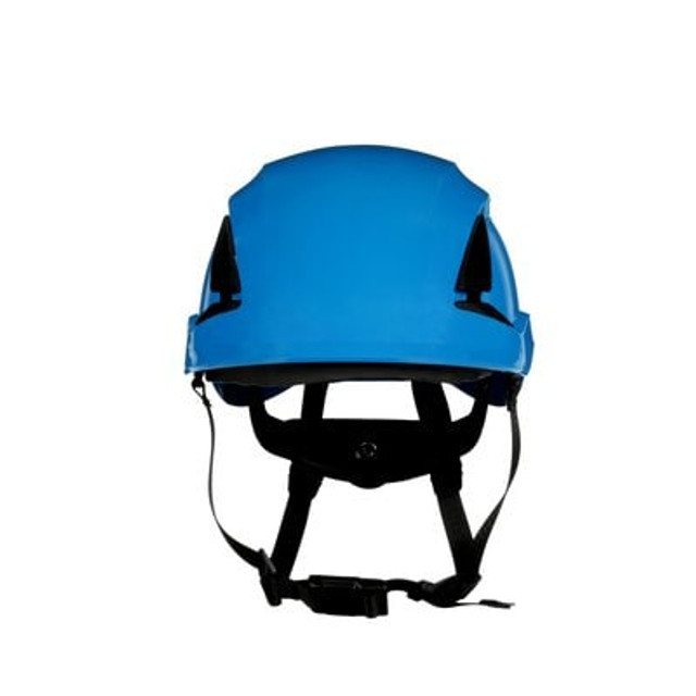 3M SecureFit Safety Helmet X5003V-ANSI, Blue, Vented, ANSI - Frontside