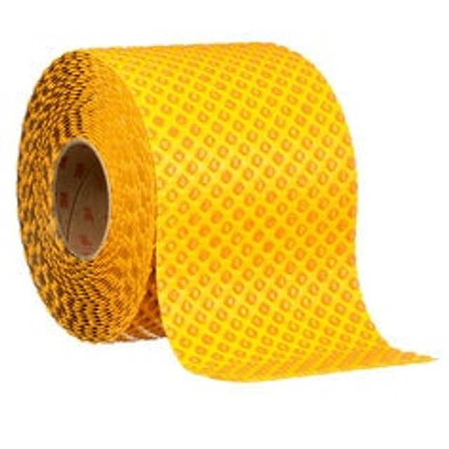 3M Stamark High Performance Tape A381AW Yellow, Net, 5 in x 70 yd, 1per ctn 42141