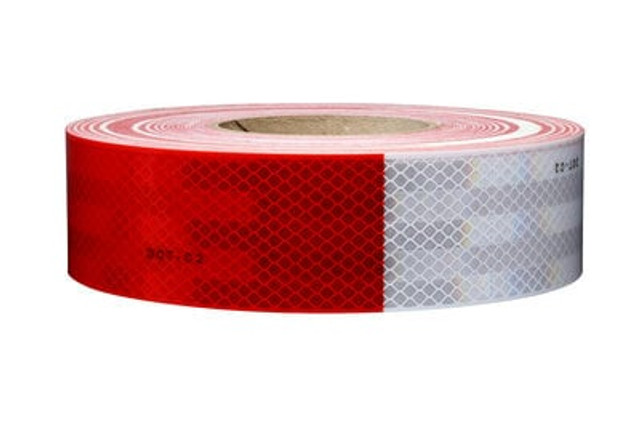 3M 983-32 Diamond Grade Conspicuity Red White