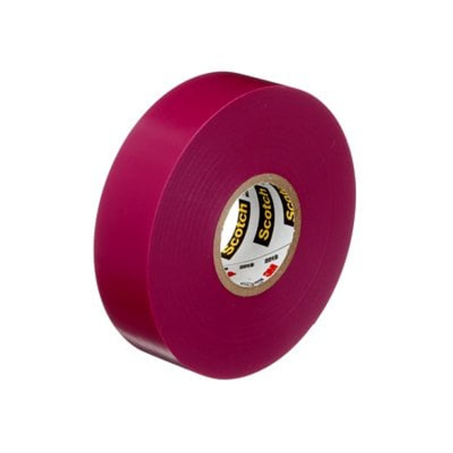 Scotch Vinyl Colour Coding Electrical Tape, 35, violet, 7 mil (0.18 mm), 3/4 in x 66 ft (19mmx20m)