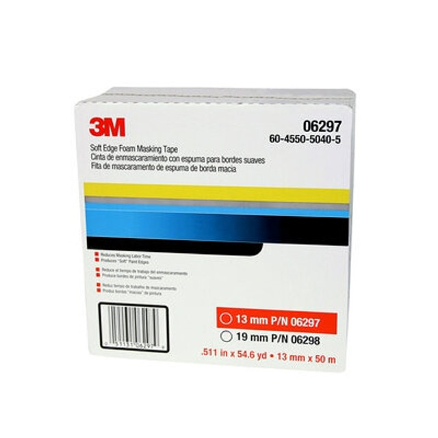 3M Soft Edge Foam Masking Tape, 06297