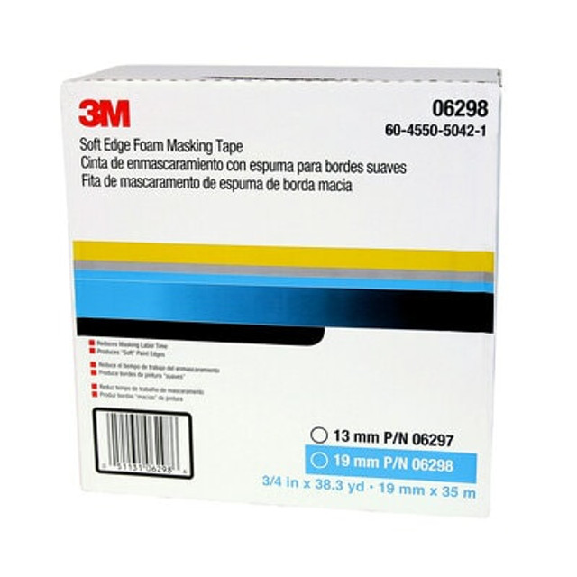 3M Soft Edge Foam Masking Tape, 06298