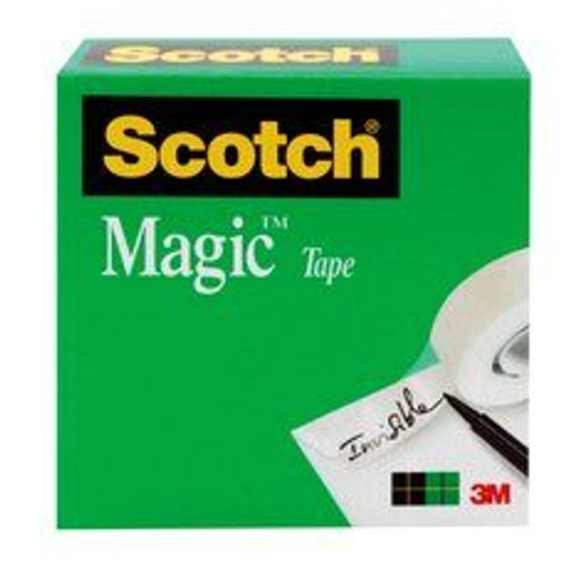 Scotch Magic Tape 810, 3/4 in x 2592 in, Boxed 5904