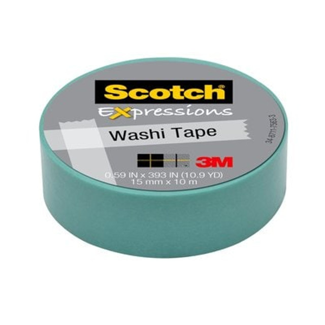 Scotch (R) Expressions Washi Tape C314-BLU2