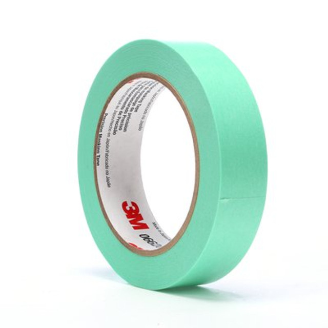 3M Precision Masking Tape, 06620, 1 in x 60 yds