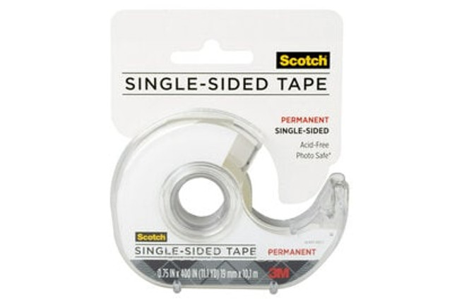 Scotch(R) Tape Single Sided 001-CFT 3/4 in x 400 in