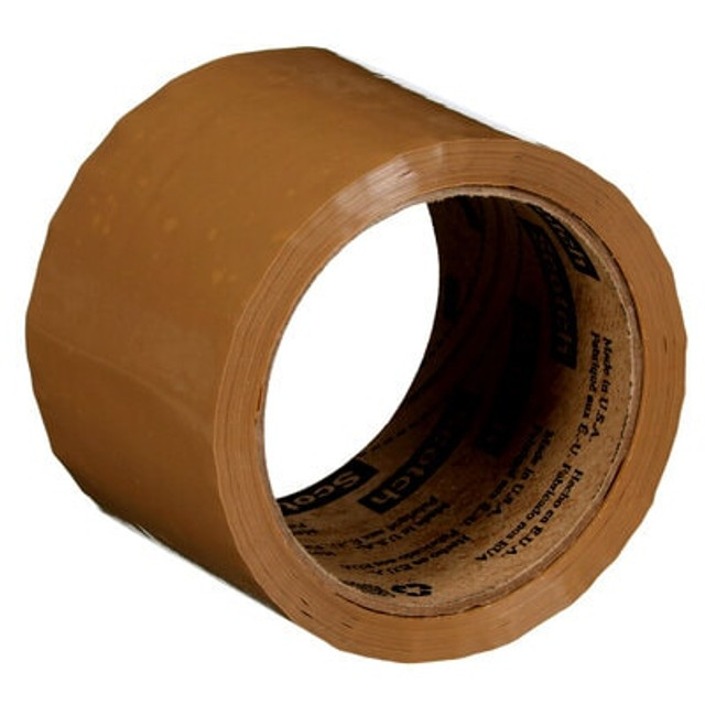Scotch® Box Sealing Tape 371, Tan, 72 mm x 50 m